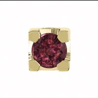 Pendente Dédié in Oro giallo Rubino 0.05 Ct CID0139 RU GI - CID0139 RU GI